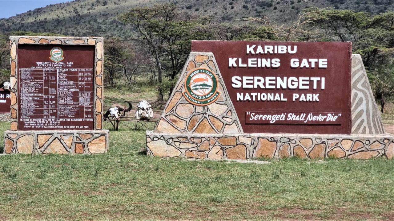 Africa Safari Maasai Boma Camping Серенгети Экстерьер фото
