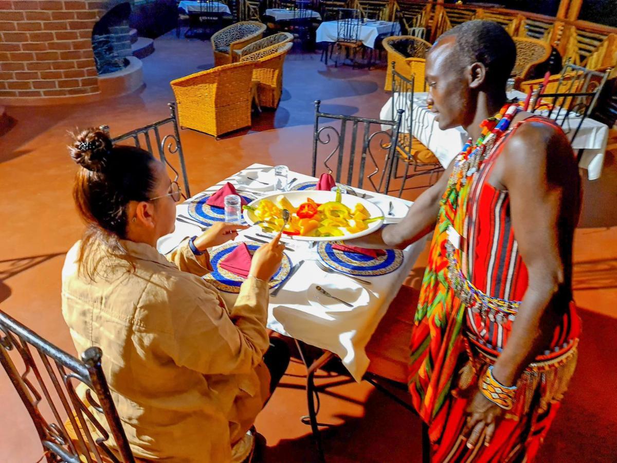 Africa Safari Maasai Boma Camping Серенгети Экстерьер фото